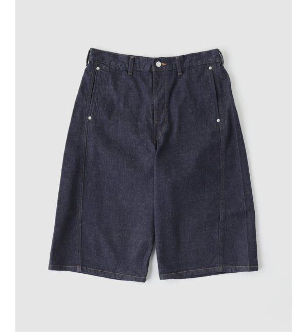 PULP「JIEDA / ジエダ 3D 3/4 DENIM PANTS」|デニム|ネイビー