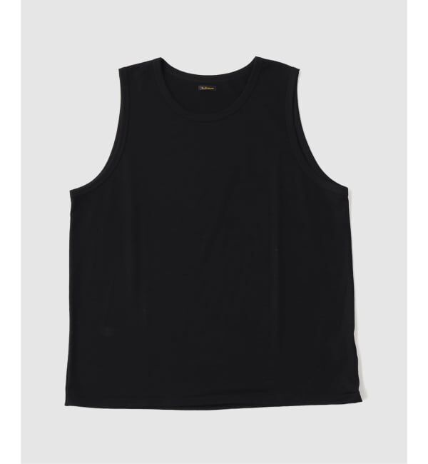 EDIFICE「ETS.MATERIAUX(マテリオ) wool tank top」|タンクトップ|ブラック