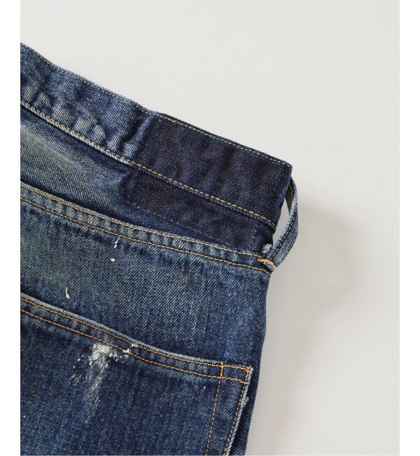 J.S.Homestead「J.S.Homestead / エイジングデニム ワイド5ポケ ペイント」|デニム|