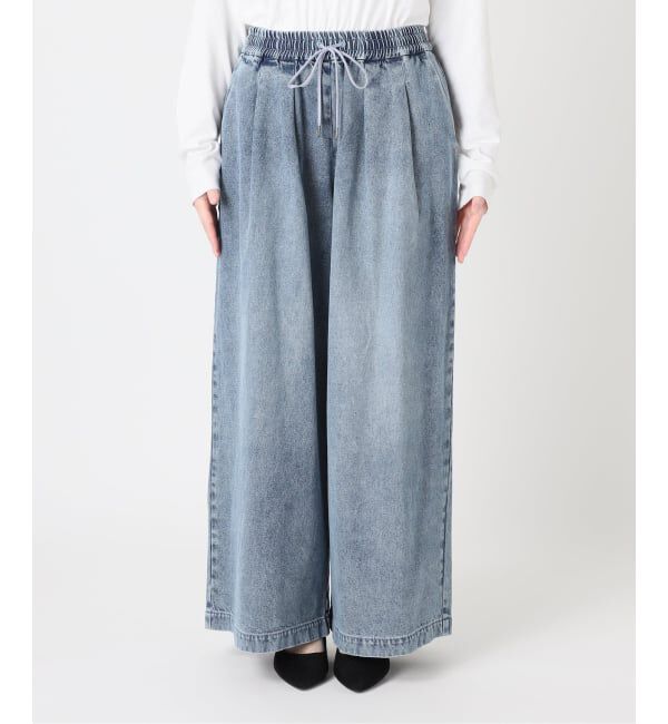 JOURNAL STANDARD relume「《追加2》C/R デニムワイドギャザー」|デニム|