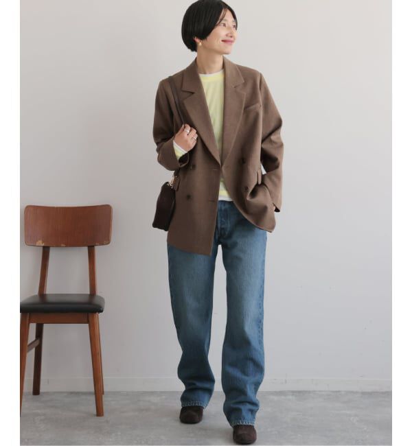 JOURNAL STANDARD relume「《追加》ツイーディーツイルテーラードダブルジャケット」|テーラードジャケット|