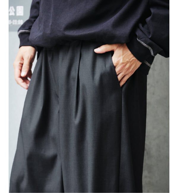 JOURNAL STANDARD「TRモダン ワイド スラックス」|スラックス|