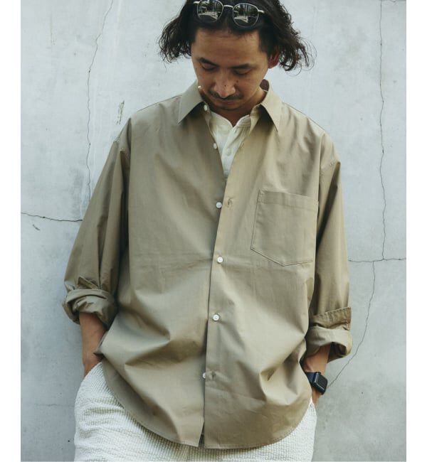 JOURNAL STANDARD relume「JAMES FABRIC / ジェームスファブリック コットン タイプライター シャツ」|シャツ・ブラウス|