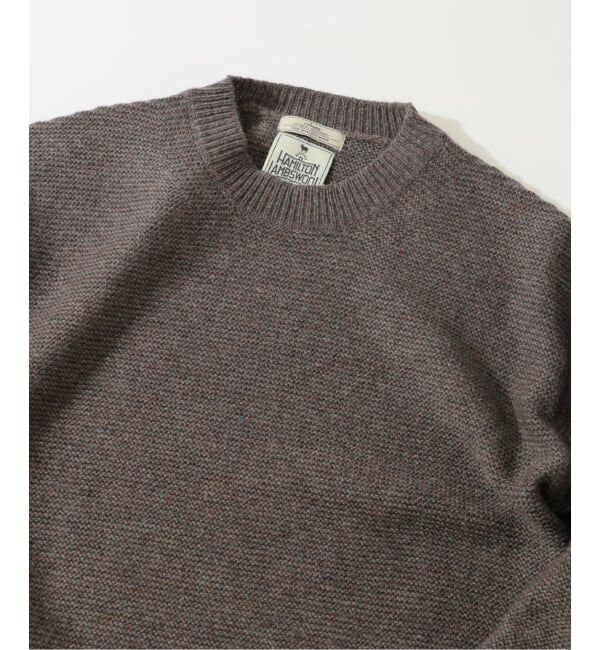 JOURNAL STANDARD relume「ハミルトン ウール ガーター クルーネック ニット」|ニット・セーター|