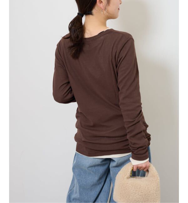 JOURNAL STANDARD relume「《追加2》ツイストシアーテレコロングTEE」|Tシャツ・カットソー|