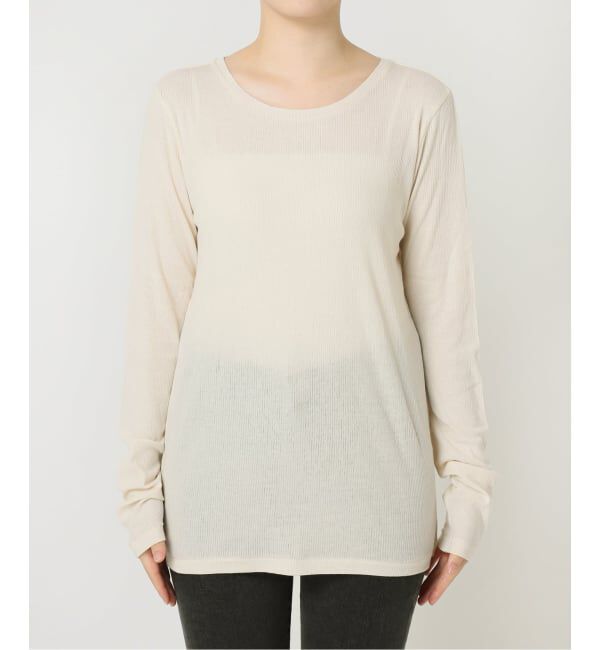 JOURNAL STANDARD relume「《追加2》ツイストシアーテレコロングTEE」|Tシャツ・カットソー|