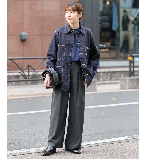 journal standard L'essage「別注【INSCRIRE*LEE*LESSAGE】LOCO JK DENIM USED：カバーオール」|その他|