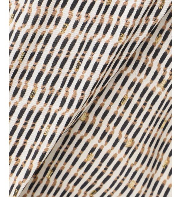 journal standard L'essage「【WEB限定カラーあり】DEVEAUX GOLDラメモノトーンシャツ」|シャツ・ブラウス|