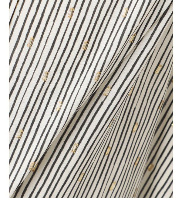 journal standard L'essage「【WEB限定カラーあり】DEVEAUX GOLDラメモノトーンシャツ」|シャツ・ブラウス|