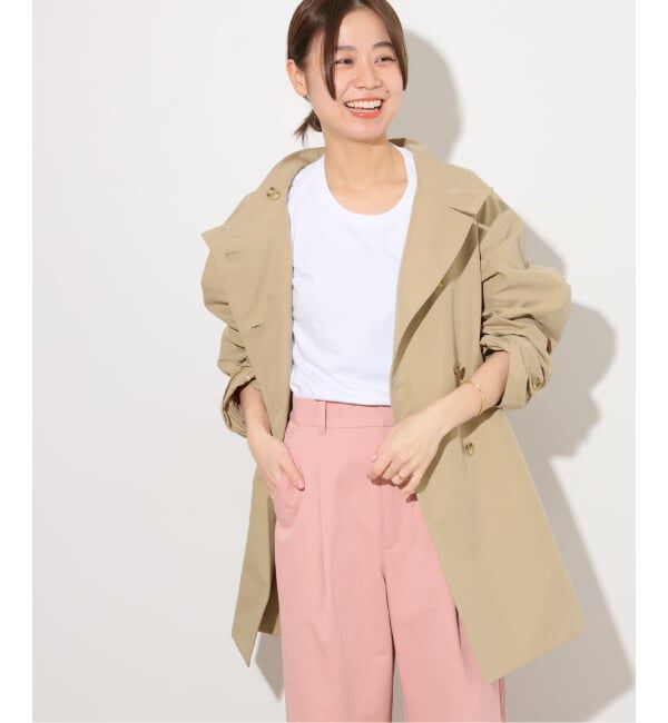 JOURNAL STANDARD relume「［26SS新作］撥水 / スタンドポンチョコート」|トレンチコート|
