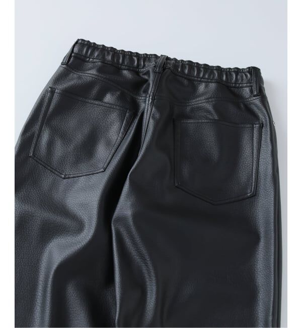 JOURNAL STANDARD relume「フェイクレザー ワイドストレート イージーパンツ」|その他|
