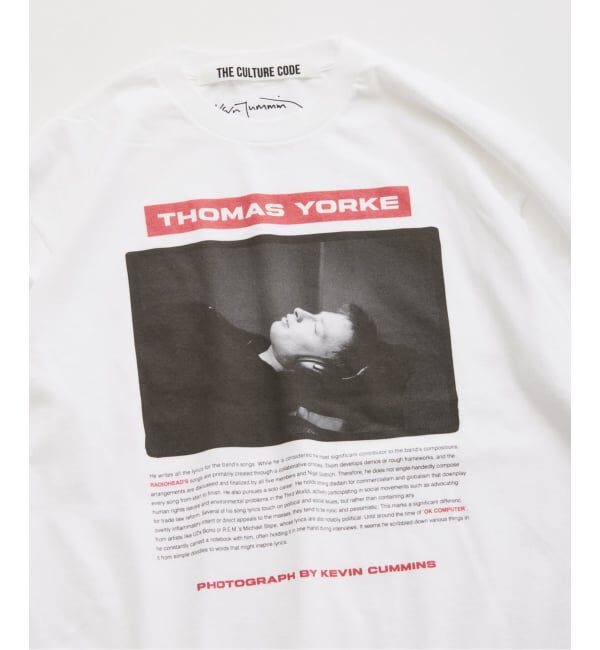 JOURNAL STANDARD relume「【THE CULTURE CODE】レディオヘッド "Thom Yorke" by Kevin Cummins ロンT」|Tシャツ・カットソー|