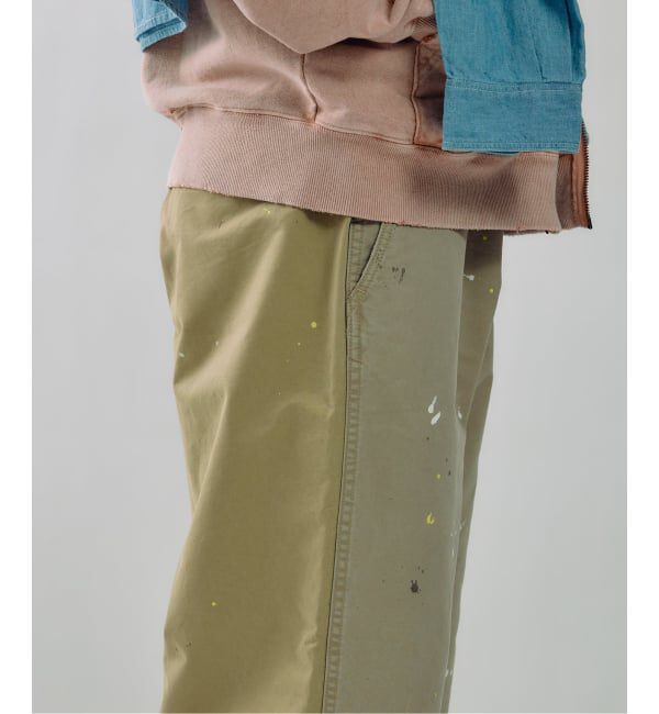 J.S.Homestead「J.S.Homestead / スプラッシュ ペイント ビッグ チノ パンツ」|チノ|