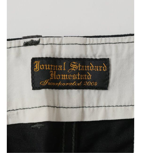 J.S.Homestead「J.S.Homestead / スプラッシュ ペイント ビッグ チノ パンツ」|チノ|