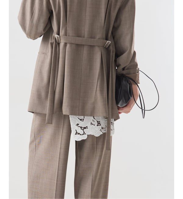 journal standard L'essage「ケミカルコードレース ラップスカート」|スカート|