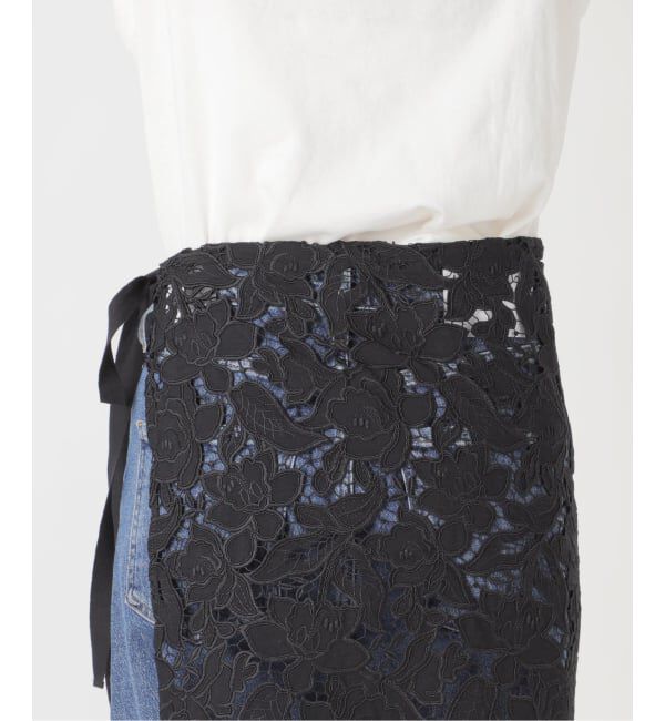 journal standard L'essage「ケミカルコードレース ラップスカート」|スカート|