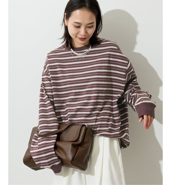 JOURNAL STANDARD「《WEB限定追加2》タックスウェットシャツ」|Tシャツ・カットソー|ブラウン C