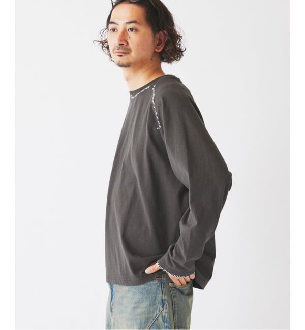 JOURNAL STANDARD relume「ハンドステッチ ラグラン ロンT」|Tシャツ・カットソー|
