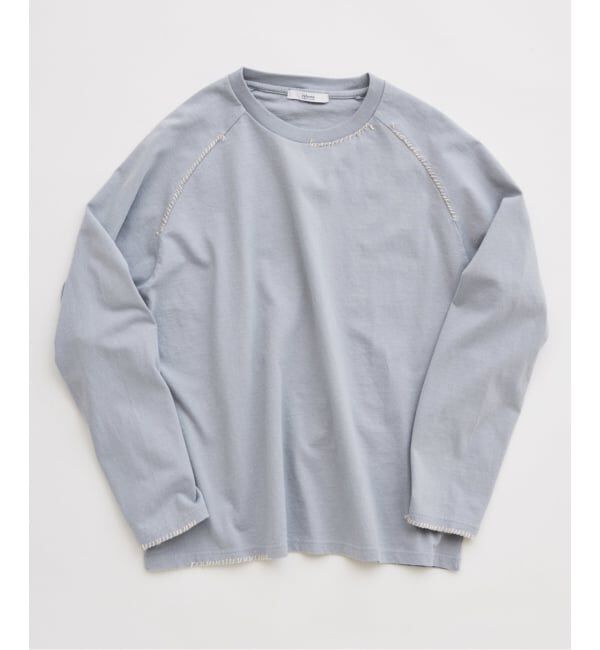 JOURNAL STANDARD relume「ハンドステッチ ラグラン ロンT」|Tシャツ・カットソー|ブルー