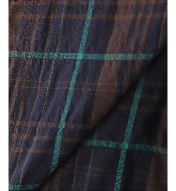 journal standard luxe「《予約》シャーリングチェック レギュラーカラーBigシャツ」|シャツ・ブラウス|