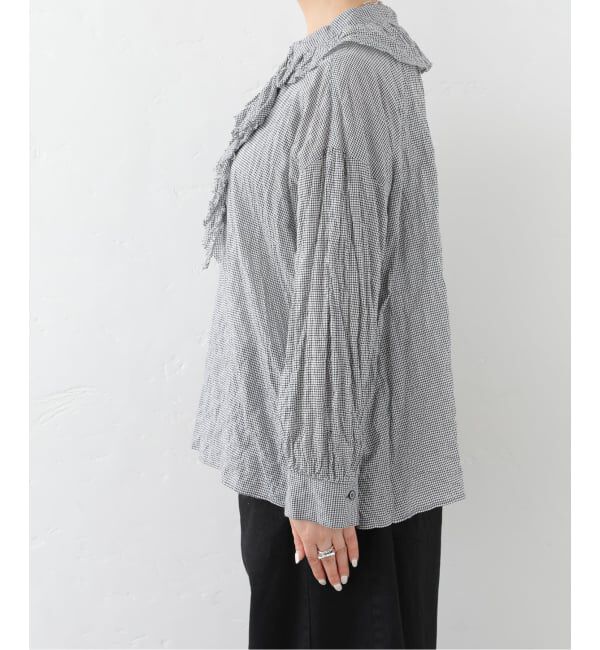 journal standard luxe「《予約》ラッフルフリルプルオーバーシャツ」|シャツ・ブラウス|
