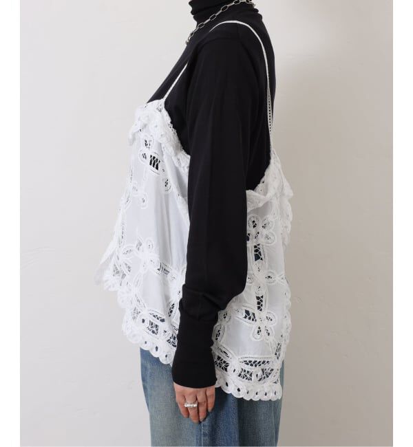 journal standard luxe「《追加予約２》バテンレース キャミブラウス」|シャツ・ブラウス|