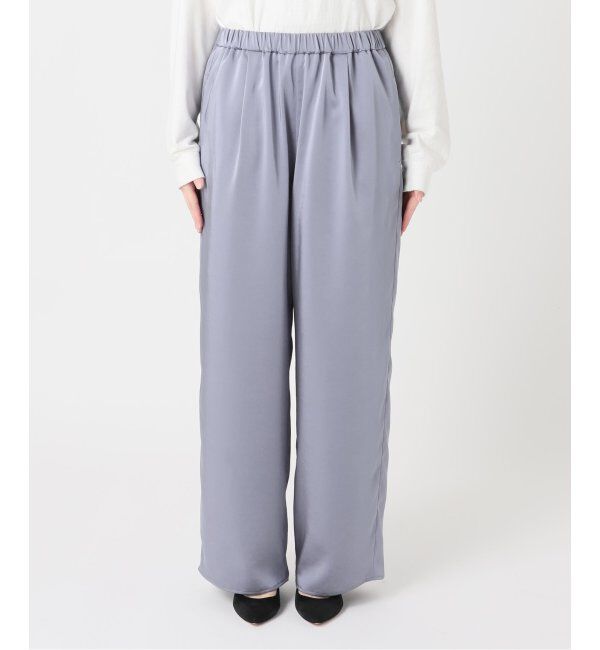 FRAMeWORK「≪追加≫サテンストレッチイージーパンツ2」|その他|