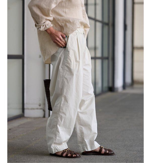 FRAMeWORK「コットンイージータックバレルパンツ」|その他|