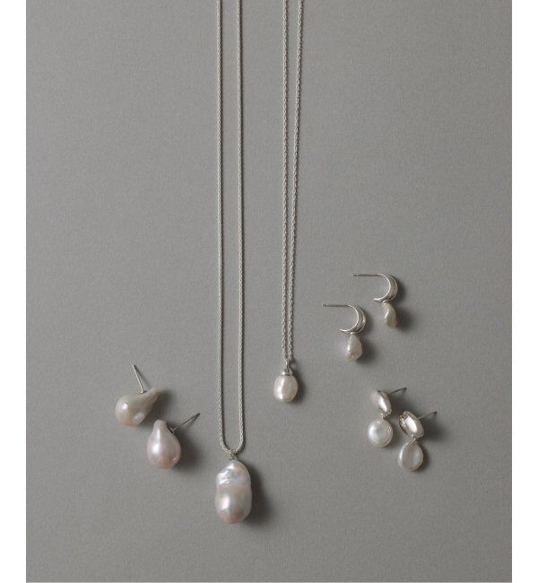 Spick and Span「《WEB限定》【SAMH by LILAS】ケシパールピアス SV(両耳)」|ピアス|