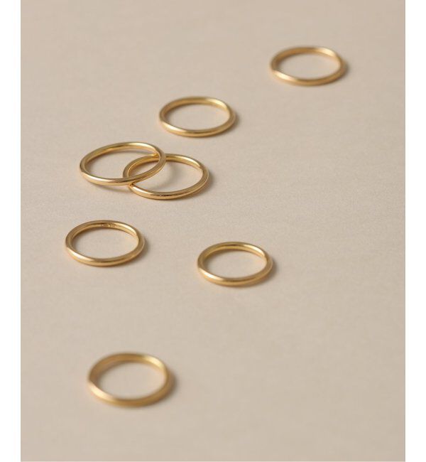 Lilas by Spick&Span「パイプリング *7*9*11 K18」|リング|