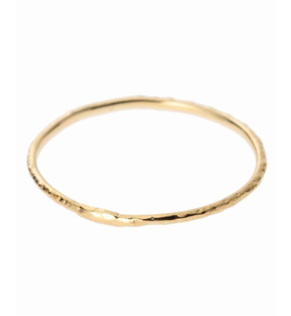 Lilas by Spick&Span「テクスチャー3本リング K10」|リング|