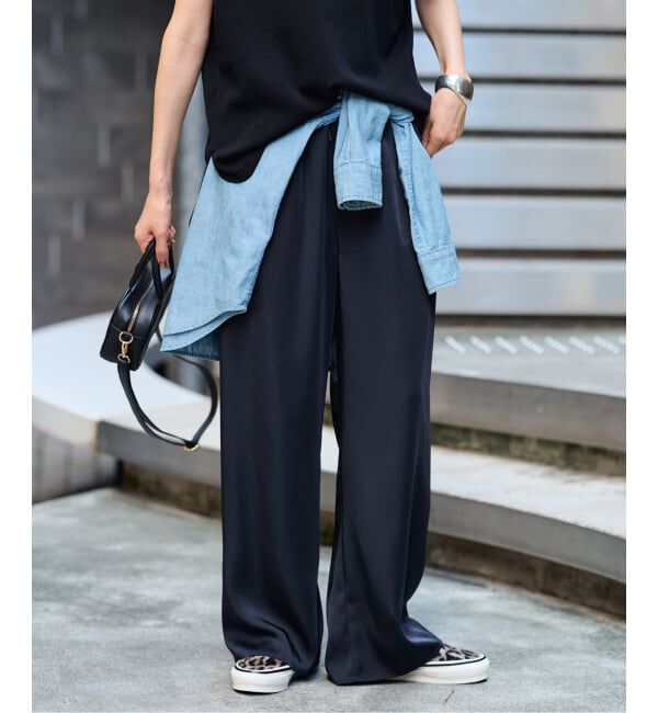 FRAMeWORK「サテンイージーパンツ」|その他|