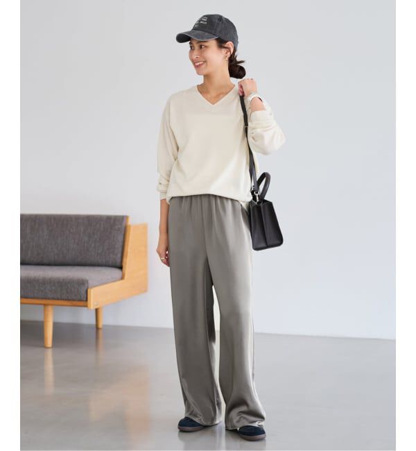 FRAMeWORK「サテンイージーパンツ」|その他|