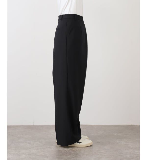 FRAMeWORK「TWラップパンツ」|スラックス|