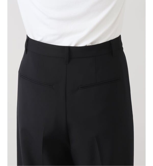 FRAMeWORK「TWラップパンツ」|スラックス|