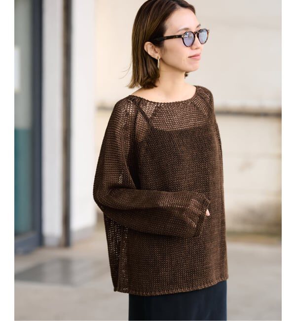 FRAMeWORK「≪新色 / 追加≫LINEN CORD ニット」|ニット・セーター|