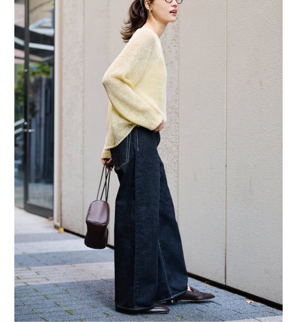 FRAMeWORK「≪新色 / 追加≫LINEN CORD ニット」|ニット・セーター|