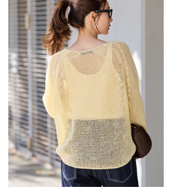 FRAMeWORK「≪新色 / 追加≫LINEN CORD ニット」|ニット・セーター|