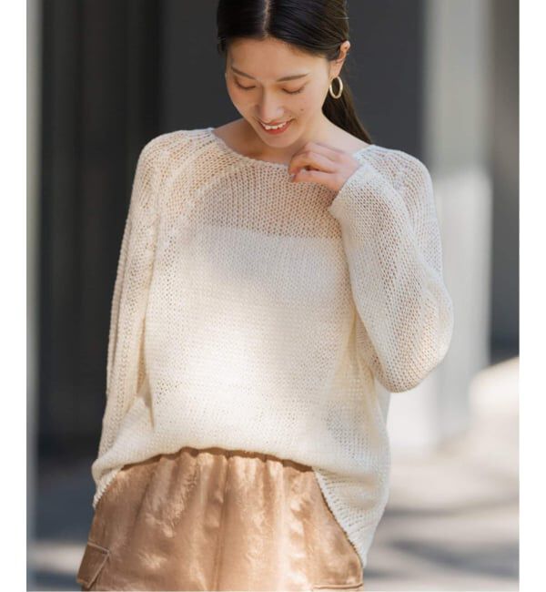 FRAMeWORK「≪新色 / 追加≫LINEN CORD ニット」|ニット・セーター|