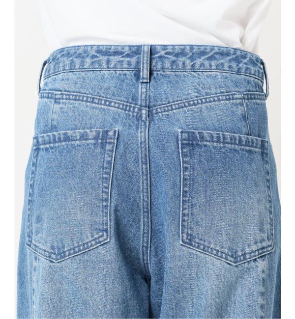 U by SPICK&SPAN「ルーズタックバギーデニム」|デニム|
