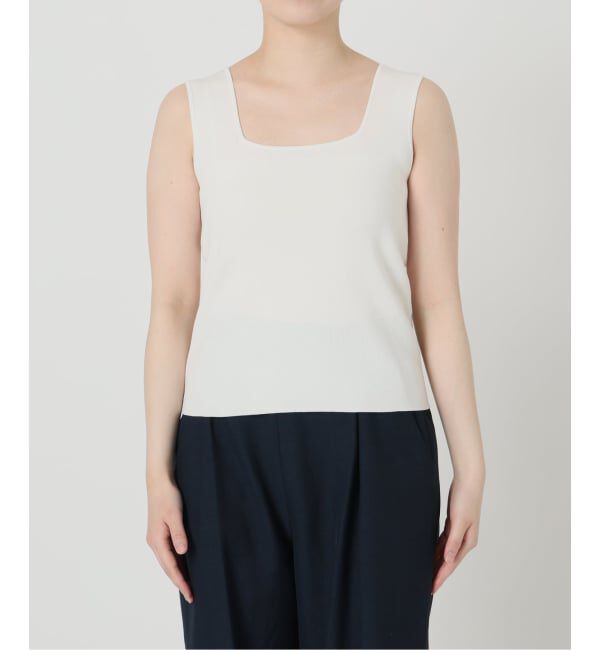  「《予約》【洗える】2WAYニットタンク」|ニット・セーター|