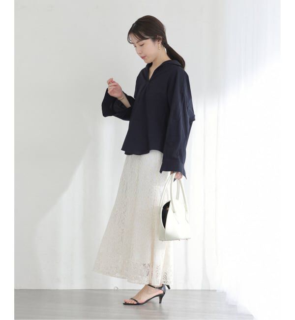  「【洗える】TICCA/ティッカ スキッパーシャツ」|シャツ・ブラウス|