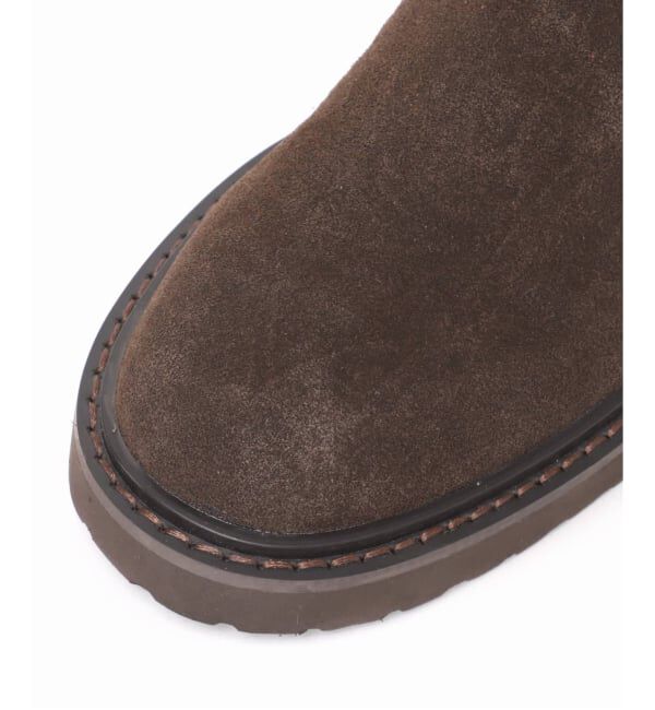  「《追加6》3.5cmトラックソールフィットショートブーツ」|ショートブーツ|