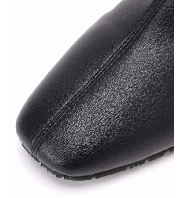  「《追加3》5cmスクエアフィットショートブーツ」|ショートブーツ|