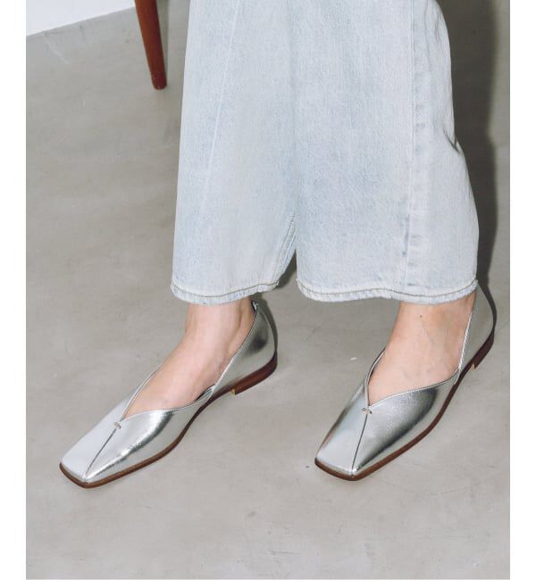 GRISE「GRISEスクエアアシンメトリーVカットフラット」|その他|シルバー