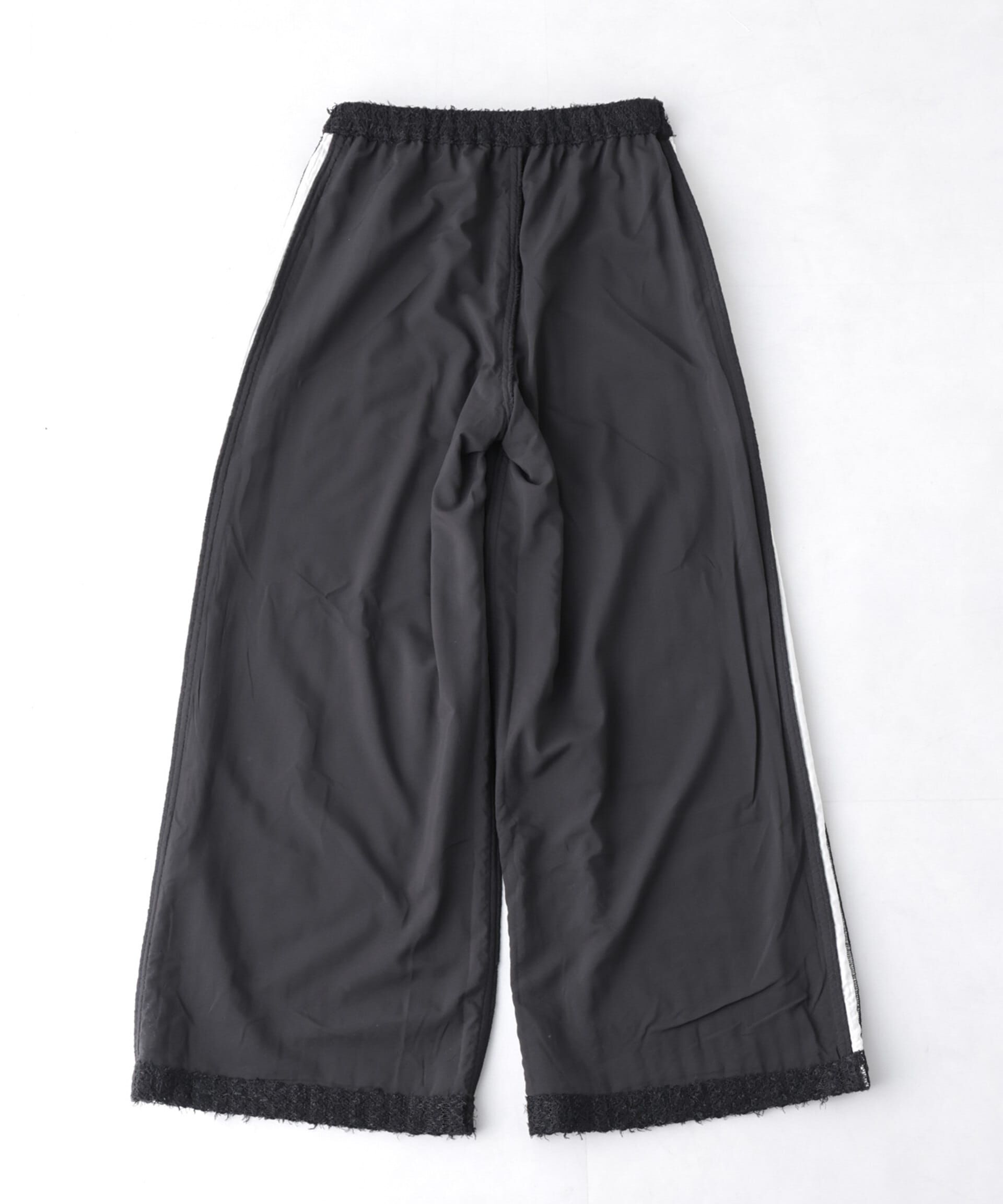 nano･universe「サイドラインレースパンツ」|チノ|