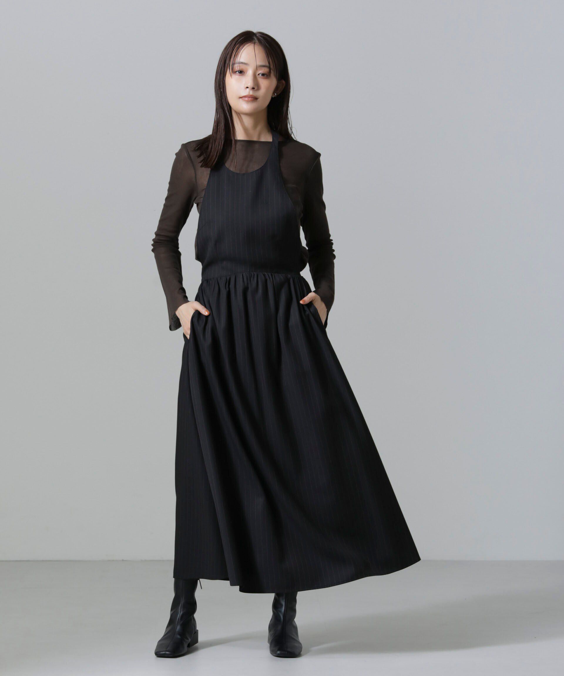 nano･universe「フレアスリーブメッシュトップス」|Tシャツ・カットソー|