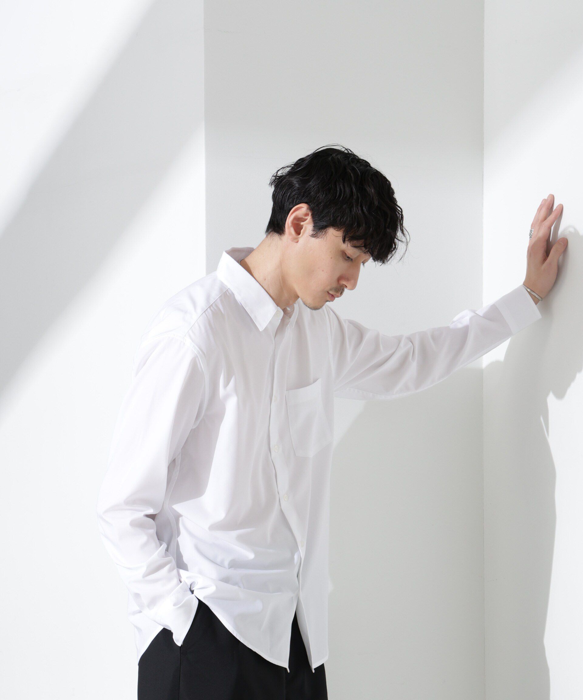 nano･universe「デイリースマート レギュラーカラーシャツ」|シャツ・ブラウス|