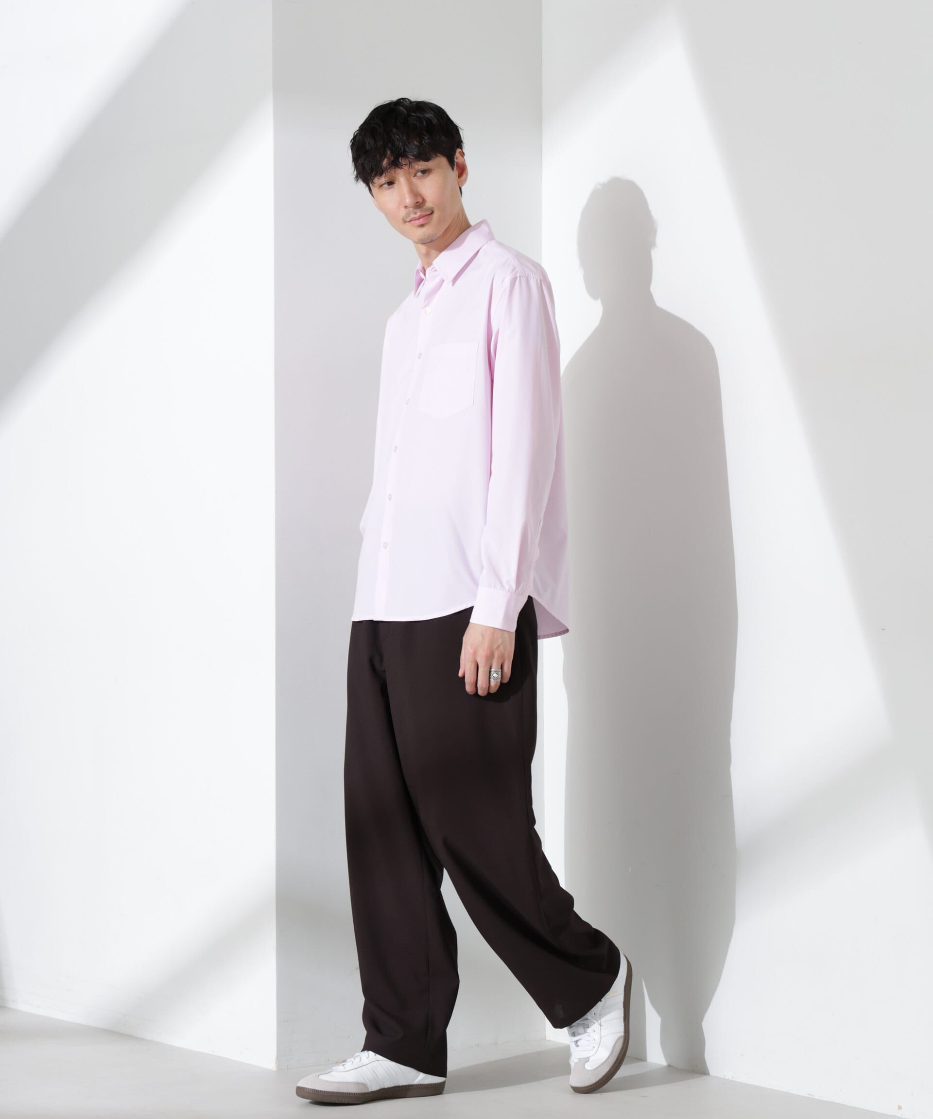 nano･universe「デイリースマート レギュラーカラーシャツ」|シャツ・ブラウス|