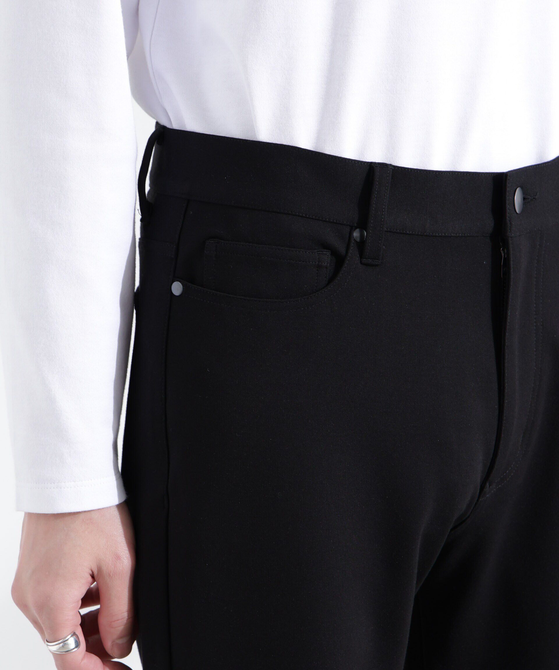 nano･universe「5P テーパードパンツ」|チノ|